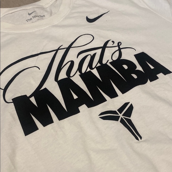 Nike NWT Kobe “That’s MAMBA” White Short Sleeve XXL Tshirt. 2302SRN BV1997-10A - Picture 1 of 11